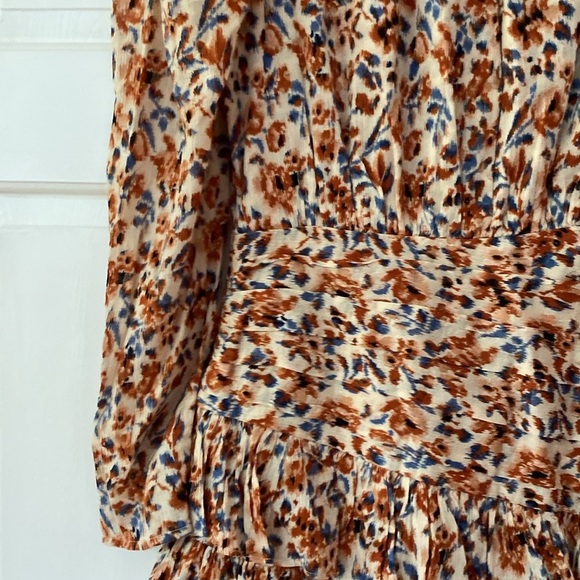 Ulla Johnson Dress Marielle Floral-print Puff-sleeve MiniDress Size 4 Mini Dress - Picture 14 of 17